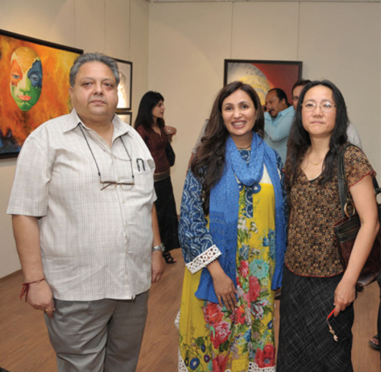 Exhibition at Lalit Kala