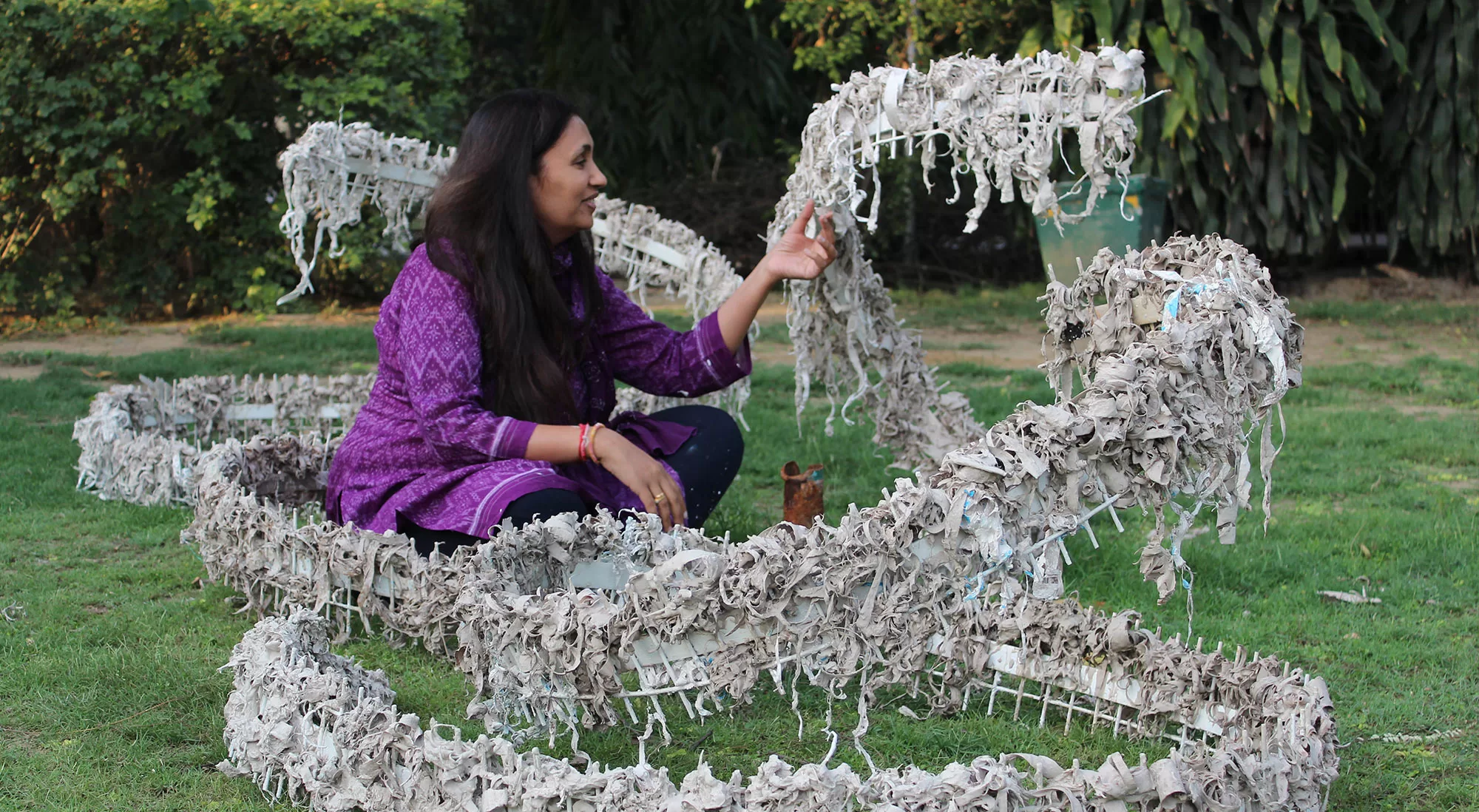 A multidisciplinary artist with inspiring and engaging works of art in India